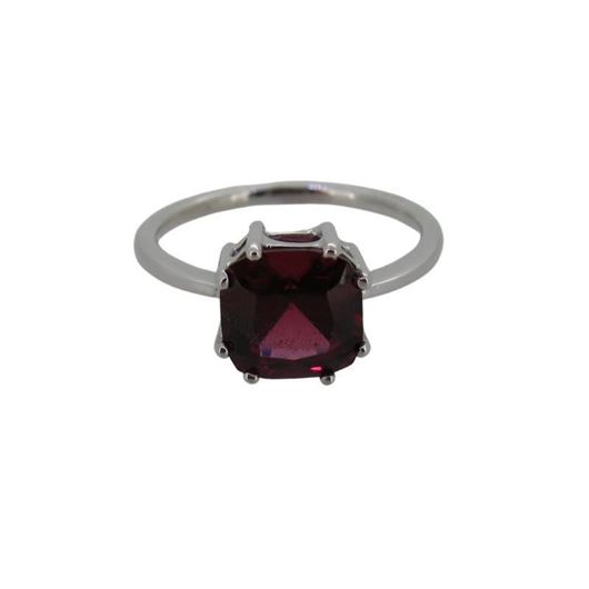 Foto de Anillo Fontanella granate piropo cushion 2,47CT