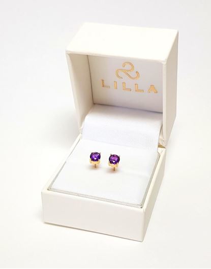 Foto de Pendientes Mari amatista 0,82CT