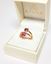 Foto de Anillo Codolar espinelas rosas 0,64+0,61CT