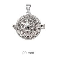 Foto de Colgante de plata llamador de ángeles