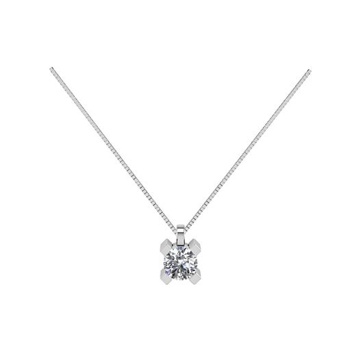 Picture of Gargantilla Divinity en oro y diamante talla brillante 0,08 quilates