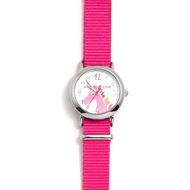 Foto de Reloj analógico unicornios fucsia