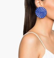 Foto de Pendientes Ka'i petite cobalto