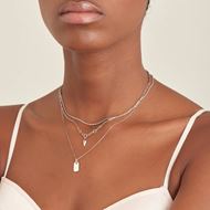 Foto de Gargantilla Glam placa en plata