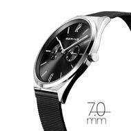 Foto de Set reloj Sailing negro 40mm + pulsera hombre