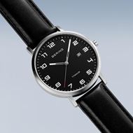 Foto de Reloj de titanio clásico negro 40mm 