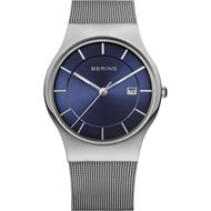 Foto de Reloj Classic minimalista unisex esfera azul 38mm