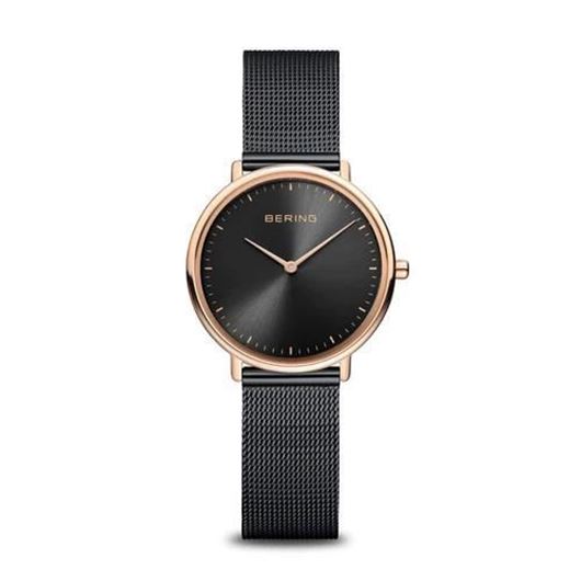 Foto de Reloj ultra slim clásico negro 29mm