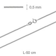 Foto de Cadena de plata 50cm