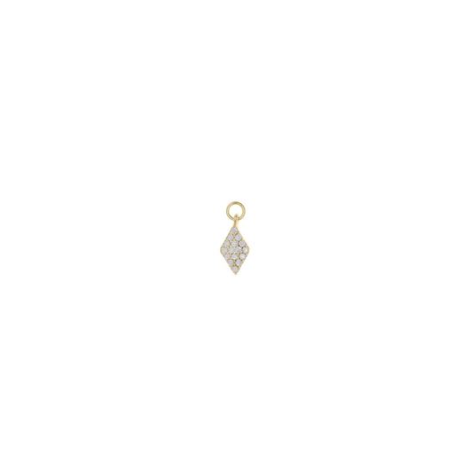Picture of Charm rombo con circonitas blancas · Miscellany Charms