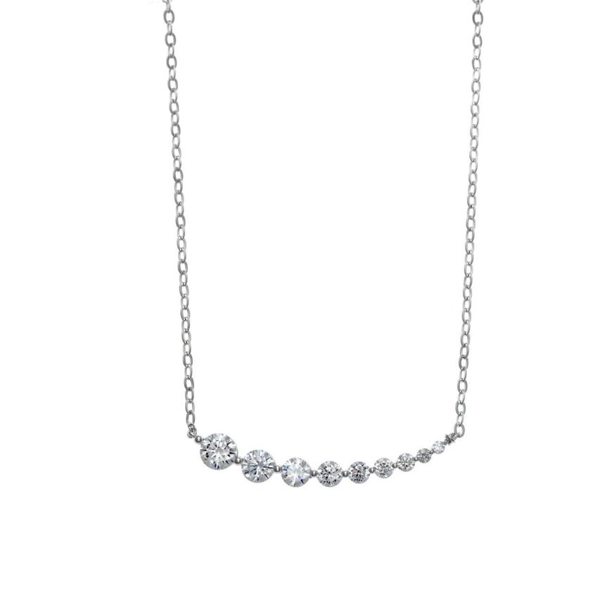Picture of Collar puntos de luz de circonia blanca