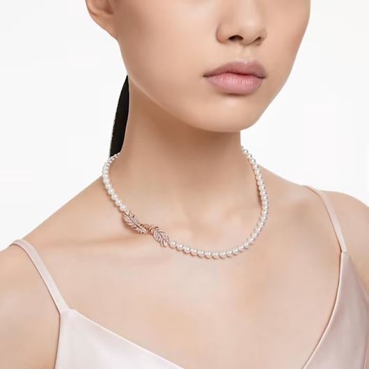 Foto de Collar Nice pluma rose