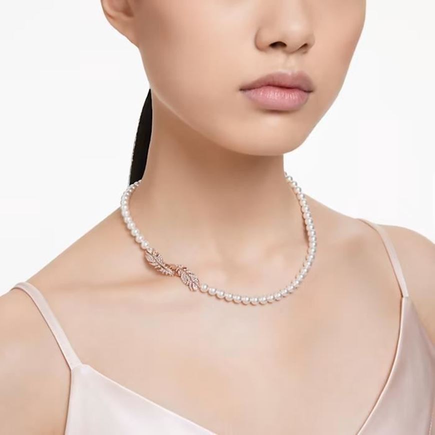 Foto de Collar Nice pluma rose