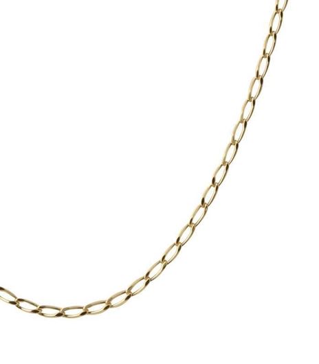 Picture of Cadena bilbao de oro amarillo 18kt, eslabón de 3mm grosor