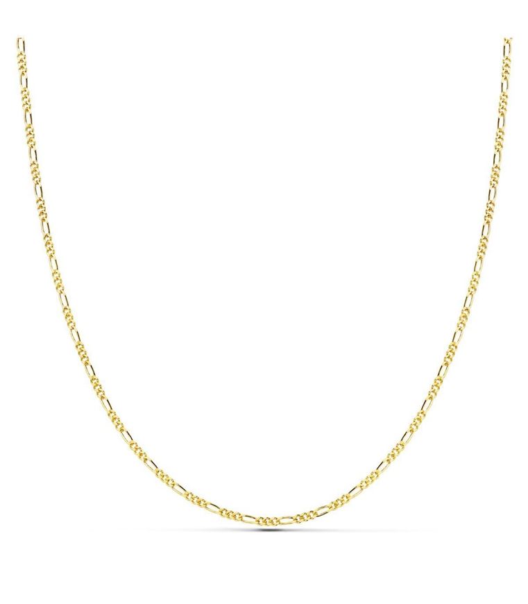 Picture of Cadena figaro en oro amarillo 18kt, grosor eslabón 1,90mm