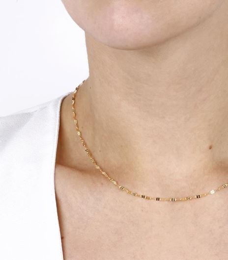 Picture of Cadena irlanda en oro amarillo 18kt, grosor 2mm