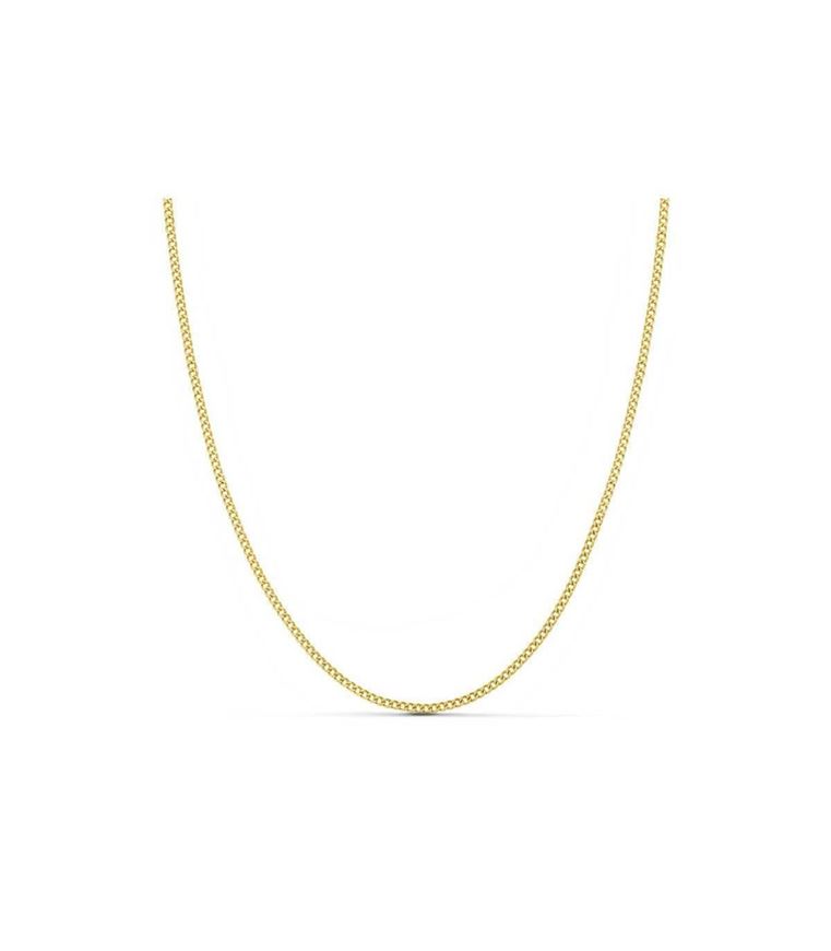 Foto de Cadena barbada oro amarillo 18kt, grosor 1,8mm