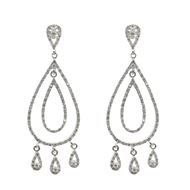 Foto de Pendientes de novia en oro blanco 18kt y brillantes