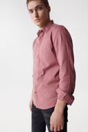 Picture of Camisa microprint rosa coral