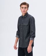Foto de Sobrecamisa twill denim negro