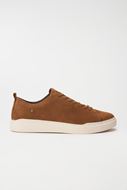 Foto de Zapatilla de piel medium beige