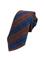 Picture of Corbata rayas azul y naranja