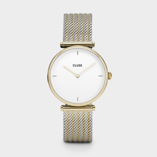 Picture of Reloj de mujer Triomphe Mesh bicolor 