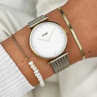 Foto de Reloj de mujer Triomphe Mesh bicolor 