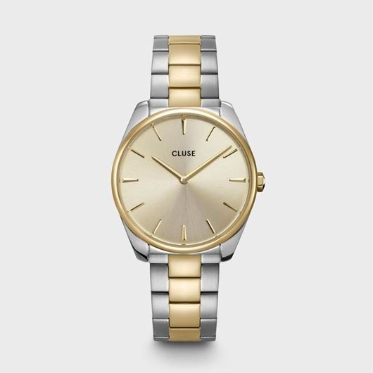 Picture of Reloj de mujer Féroce 3-link bicolor