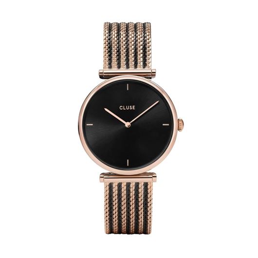Picture of Reloj de mujer Triomphe Mesh en rosado y negro