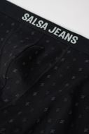 Foto de Pack calzoncillos boxer Salsa Jeans blanco y negro