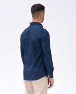 Foto de Camisa extraslim de popelín elástico marino