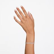 Picture of Pulsera Matrix estilo riviere Talla M con baño rodio