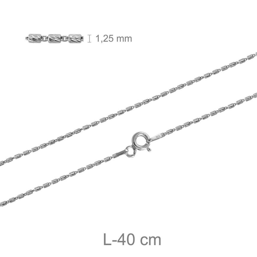 Foto de Cadena de plata tube 0,30