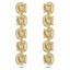 Foto de Pendientes Harmonia color champagne y baño tono oro