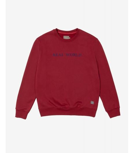 Foto de Sudadera Real world granate