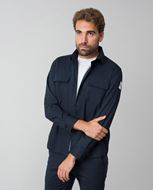 Foto de Sobrecamisa sport con dos bolsillos tapetas en punto técnico de algodón