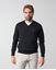 Picture of Jersey de cuello pico en punto liso y costuras menguadas
