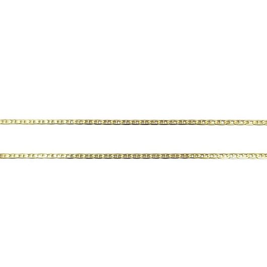 Foto de Cadena eslabón de calabrote de oro amarillo 18kt