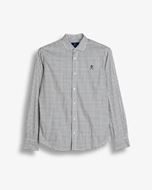 Foto de Camisa Dauphin cuadro verde, morado y azul