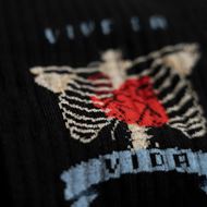 Foto de Calcetines Athletic Frida Corazón negros