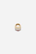 Foto de Anillo Mouth Seal White & Pink