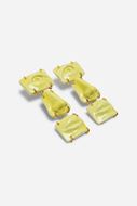 Foto de Pendientes Face Earrings Yellow