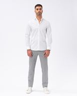 Foto de Camisa extraslim de popelín elástico blanco