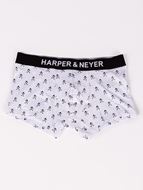 Foto de Pack 3 calzoncillos boxer Icon gris, blanco y azul