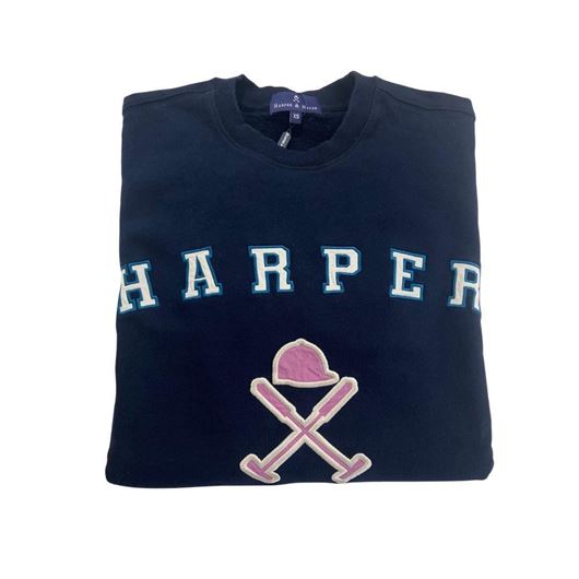Picture of Sudadera Retro azul marino