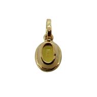 Foto de Gargantilla Roqueta zafiro amarillo 0,77CT