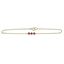 Picture of Pulsera Mesquida oro amarillo y turmalinas