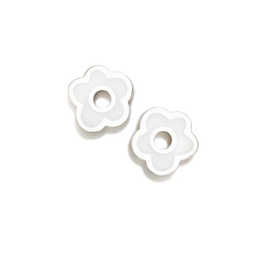 Picture of Pendientes Nácara flor blanco