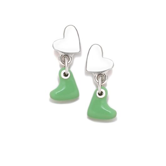 Picture of Pendientes Lulú corazón turquesa